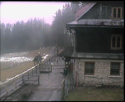 Terasa horského hotelu