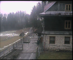 Terasa horského hotelu