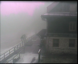 Terasa horského hotelu