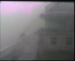 Terasa horského hotelu