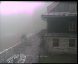 Terasa horského hotelu