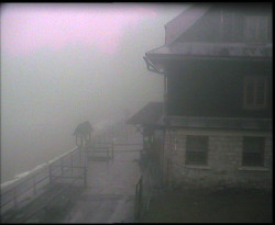 Terasa horského hotelu