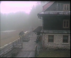 Terasa horského hotelu