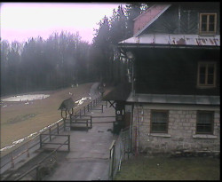 Terasa horského hotelu