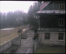 Terasa horského hotelu