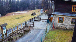 Terasa horského hotelu