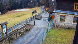 Terasa horského hotelu