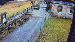 Terasa horského hotelu