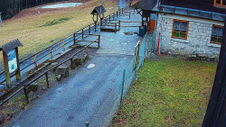 Terasa horského hotelu