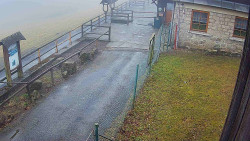 Terasa horského hotelu