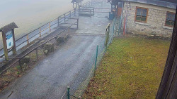 Terasa horského hotelu