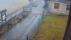 Terasa horského hotelu