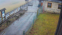 Terasa horského hotelu