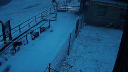 Terasa horského hotelu