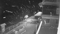 Terasa horského hotelu