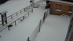 Terasa horského hotelu