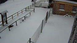 Terasa horského hotelu