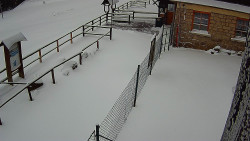 Terasa horského hotelu