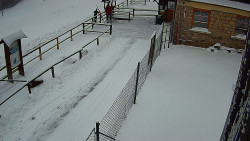 Terasa horského hotelu