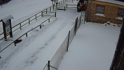 Terasa horského hotelu