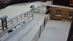 Terasa horského hotelu