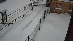 Terasa horského hotelu