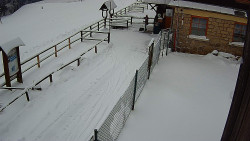 Terasa horského hotelu