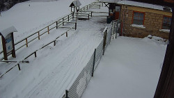 Terasa horského hotelu