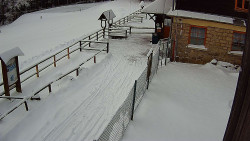 Terasa horského hotelu