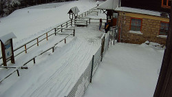 Terasa horského hotelu