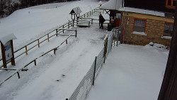 Terasa horského hotelu