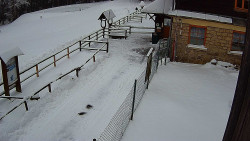 Terasa horského hotelu