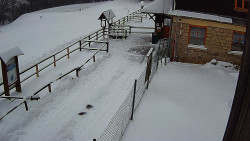 Terasa horského hotelu