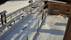 SkiAreál - Horský hotel Vsacký Cáb - Terasa horského hotelu - 20.2.2026 v 08:15