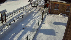SkiAreál - Horský hotel Vsacký Cáb - Terasa horského hotelu - 20.2.2026 v 08:30