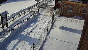 SkiAreál - Horský hotel Vsacký Cáb - Terasa horského hotelu - 20.2.2026 v 09:30