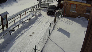 SkiAreál - Horský hotel Vsacký Cáb - Terasa horského hotelu - 20.2.2026 v 11:30