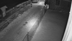 Terasa horského hotelu