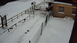 Terasa horského hotelu