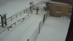 Terasa horského hotelu