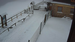 Terasa horského hotelu