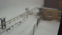 Terasa horského hotelu