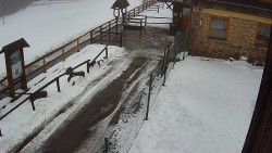 Terasa horského hotelu