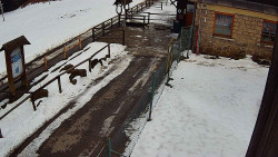 Terasa horského hotelu