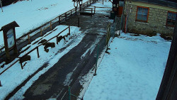 Terasa horského hotelu