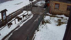 Terasa horského hotelu