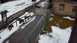 Terasa horského hotelu