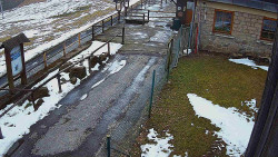 Terasa horského hotelu