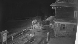 Terasa horského hotelu