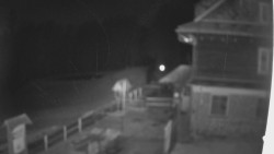 Terasa horského hotelu